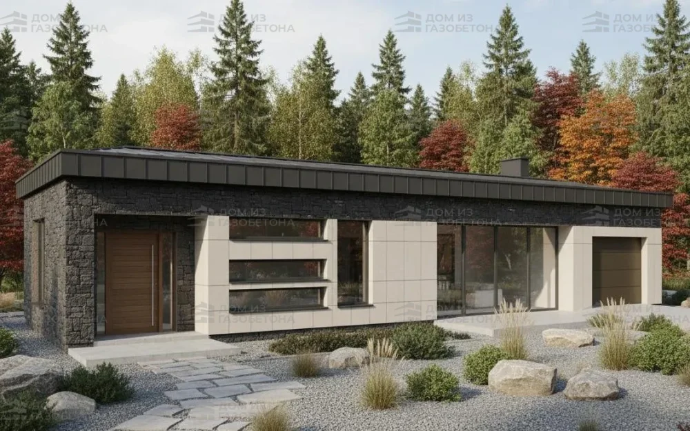 Проект Двухэтажный дом 12 на 10, 171 м2