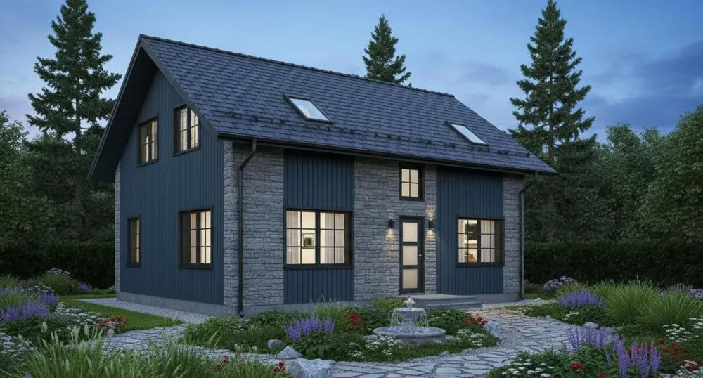 Проект Одноэтажный дом 13 на 9, 81 м2