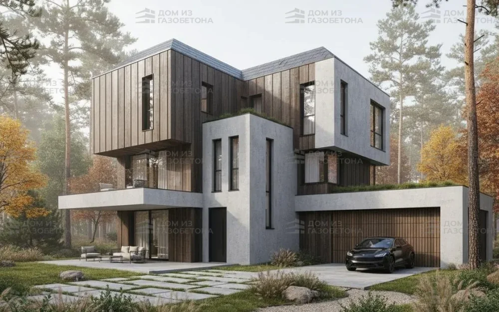 Проект Одноэтажный дом 13 на 10, 81 м2